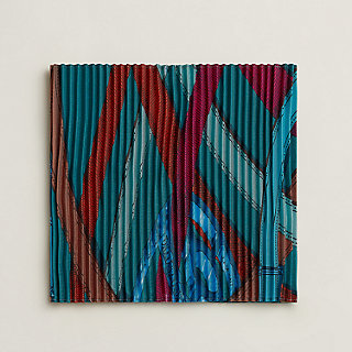 Pleated plant pot cover 16 cm | Hermès USA